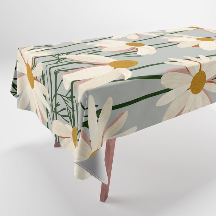 Chamomille pattern Tablecloth Gallery Image 1