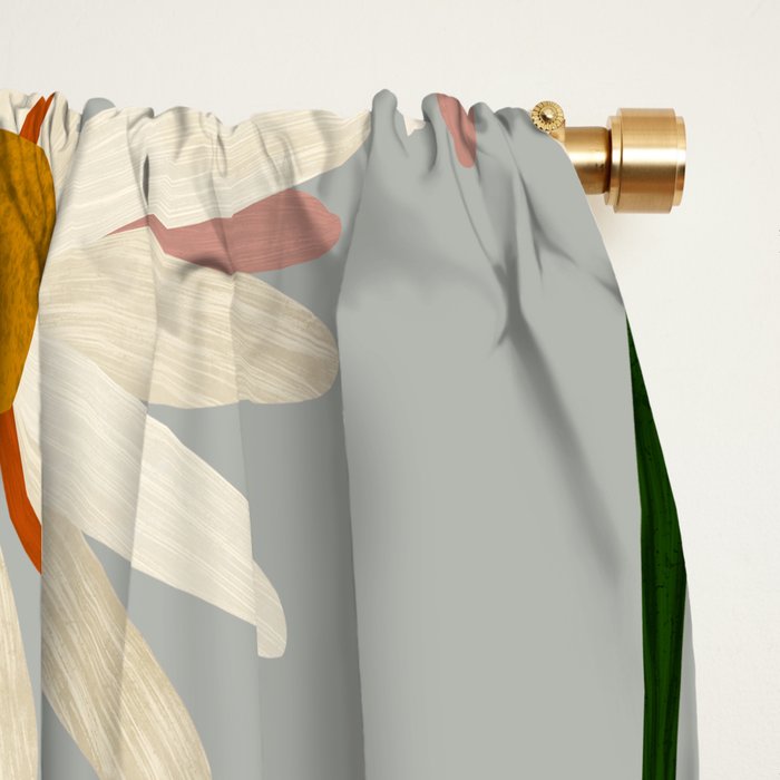 Chamomille pattern Window Curtain Gallery Image 2