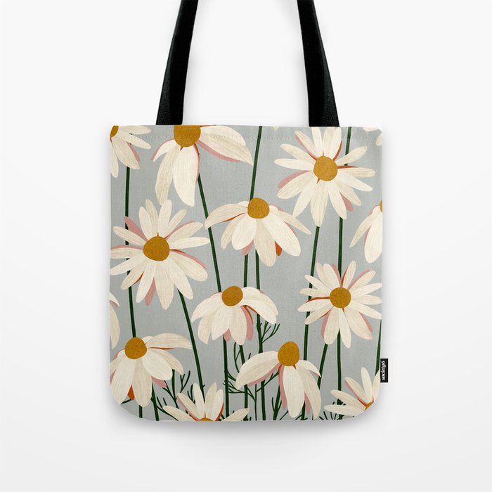 Chamomille pattern Tote Bag Gallery Image 1