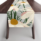 Chamomille pattern Table Runner Gallery Image 1
