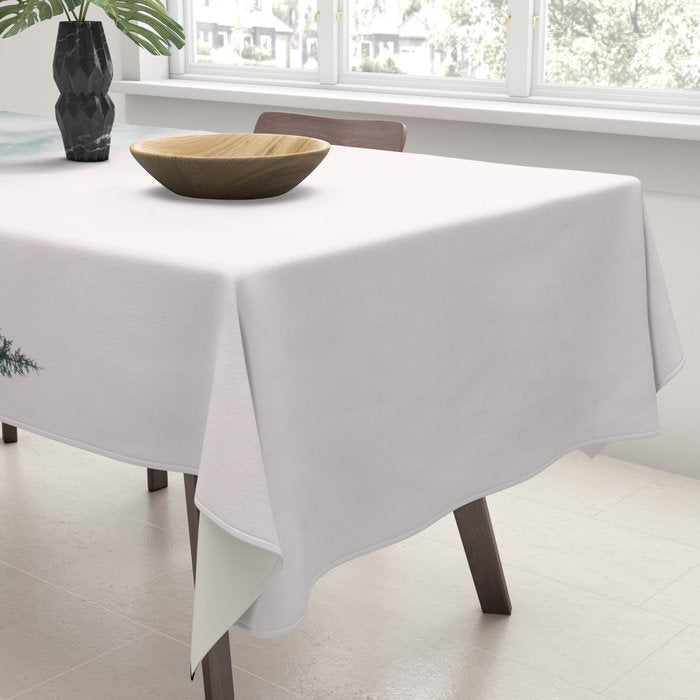 Forest mist beneath the mountain peaks Tablecloth Gallery Image 3