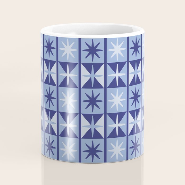 Mid Century Modern Starburst Pattern Coffee Mug Gallery Image 4
