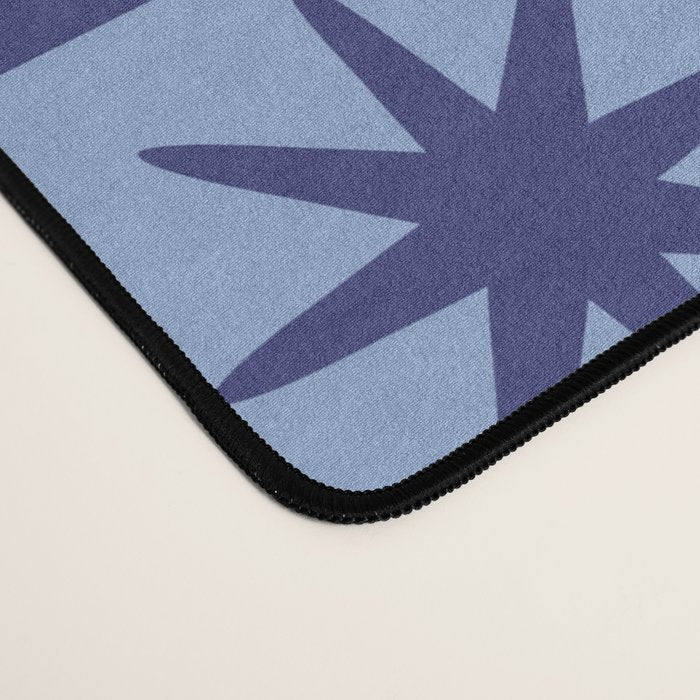 Mid Century Modern Starburst Pattern Desk Mat Gallery Image 4