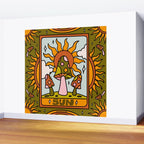 19. Sun Tarot Mushroom Wall Mural Gallery Image 2