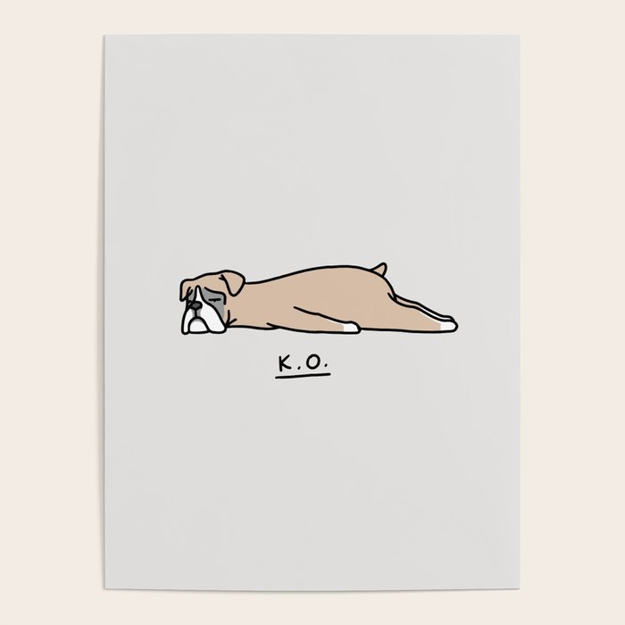 The Moody Puppies - Boxer Poster Gallery Image 1