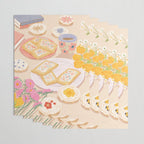 Floral Cookies  Wrapping Paper Gallery Image 3