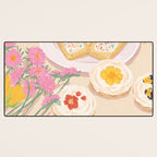 Floral Cookies  Desk Mat Gallery Image 3