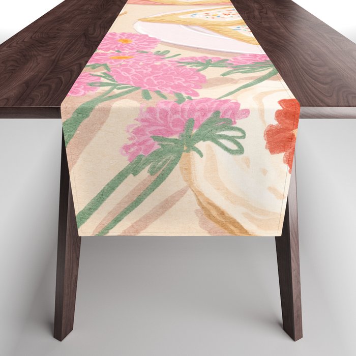 Floral Cookies  Table Runner Gallery Image 1