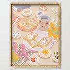 Floral Cookies  Serving Tray Gallery Image 1