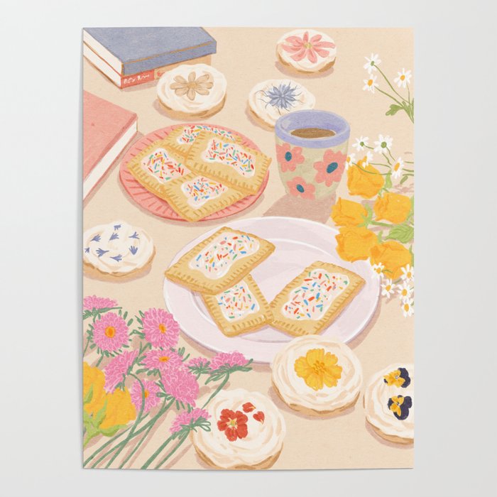 Floral Cookies  Poster Gallery Image 4