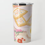 Floral Cookies  Travel Mug Gallery Image 1