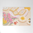 Floral Cookies  Welcome Mat Gallery Image 1