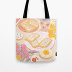 Floral Cookies  Tote Bag Gallery Image 1