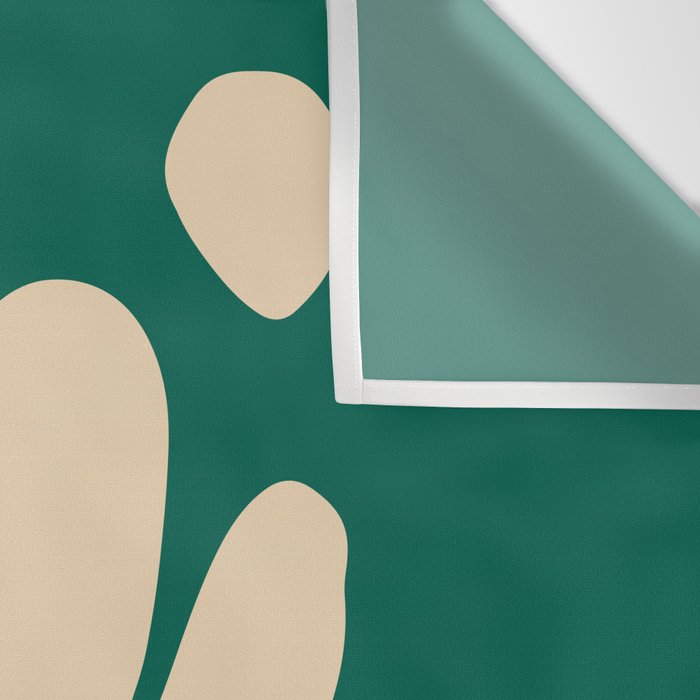 Bottle Green Collage: Paper Cutouts Matisse Edition Wall Tapestry Gallery Image 3