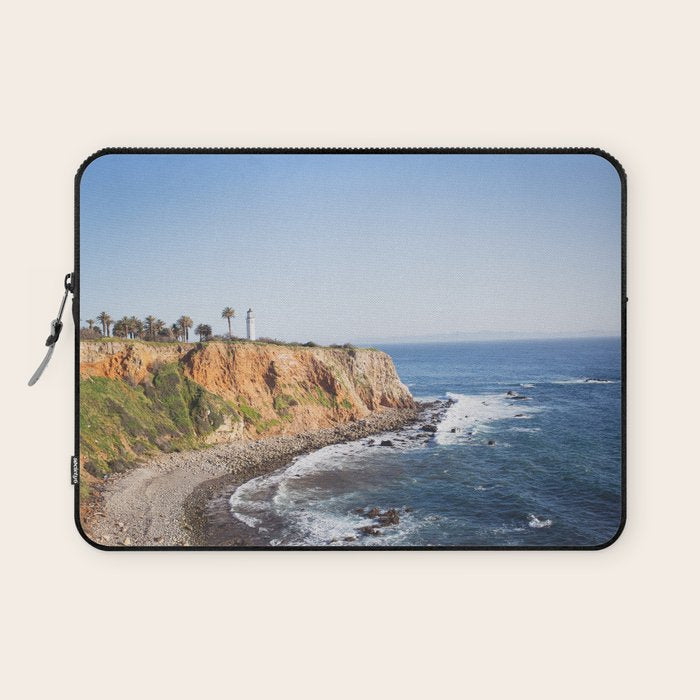 Point Vicente Lighthouse (color version) Laptop Sleeve Gallery Image 1