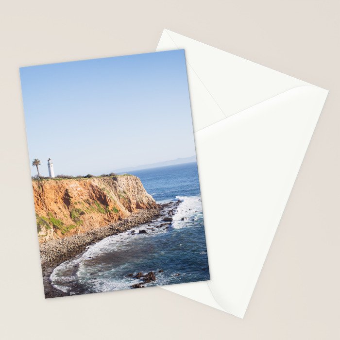 Point Vicente Lighthouse (color version) Stationery Card Gallery Image 2