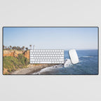 Point Vicente Lighthouse (color version) Desk Mat Gallery Image 1