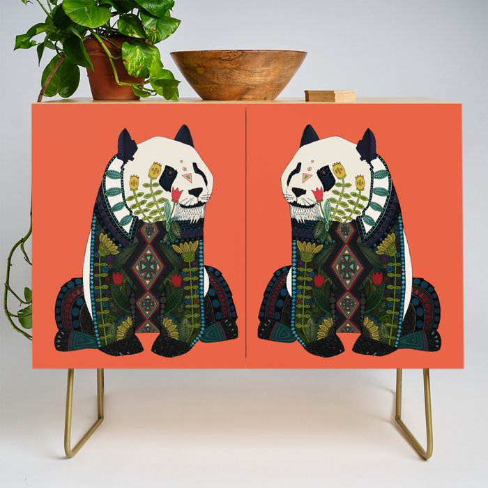 panda orange Credenza Gallery Image 1