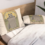 King of Trash Pillow Sham Gallery Image 2