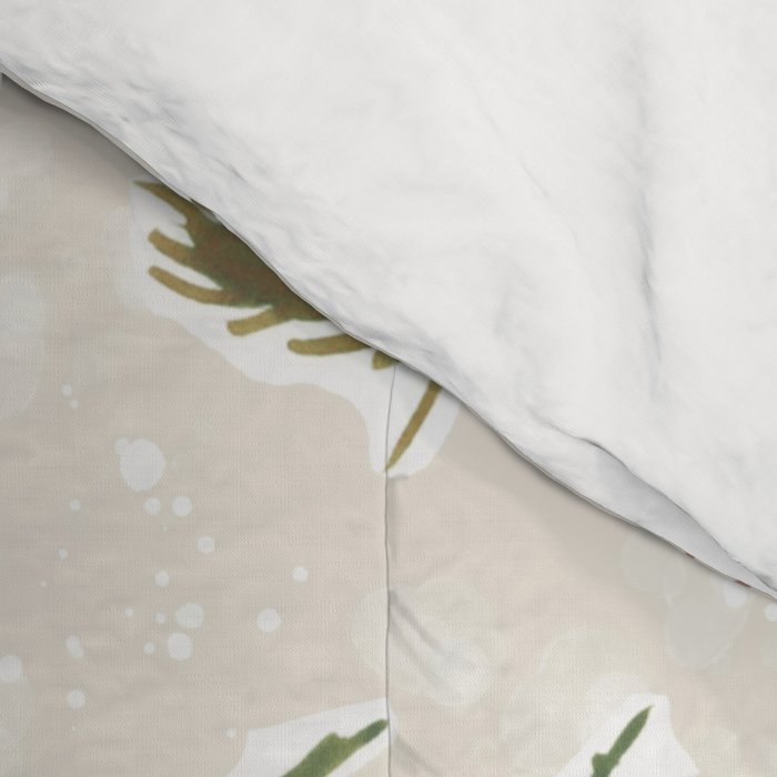 Christmas Pine and Berries Neutral Comforter Gallery Image 4