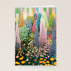Floral Art Botanical Wall Art Maximalist Art Dopamine Decor Flower Print Japanese Painting  Stationery Card Gallery Image 2