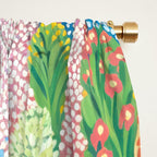 Floral Art Botanical Wall Art Maximalist Art Dopamine Decor Flower Print Japanese Painting  Window Curtain Gallery Image 2
