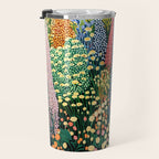 Floral Art Botanical Wall Art Maximalist Art Dopamine Decor Flower Print Japanese Painting  Travel Mug Gallery Image 3