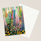 Floral Art Botanical Wall Art Maximalist Art Dopamine Decor Flower Print Japanese Painting  Stationery Card Gallery Image 2