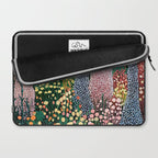Floral Art Botanical Wall Art Maximalist Art Dopamine Decor Flower Print Japanese Painting  Laptop Sleeve Gallery Image 2