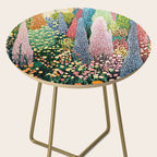Floral Art Botanical Wall Art Maximalist Art Dopamine Decor Flower Print Japanese Painting  Side Table Gallery Image 2