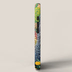 Floral Art Botanical Wall Art Maximalist Art Dopamine Decor Flower Print Japanese Painting  iPhone Case Gallery Image 2
