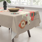 Festive Baubles With A Polar Bear Tablecloth Gallery Image 3