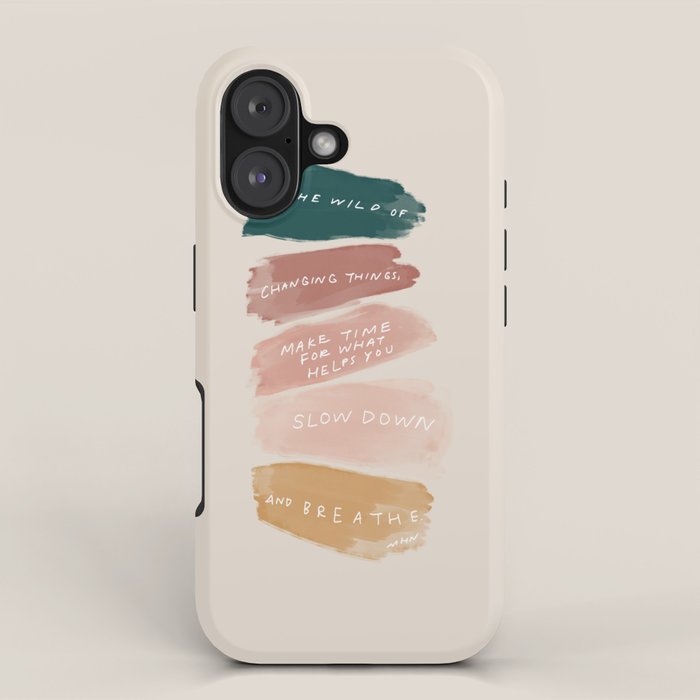 Make Time For What Helps You iPhone Case Gallery Image 1
