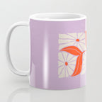 Plum & Flamingo: Les Fleurs | Flower Market Color Series 06 Coffee Mug Gallery Image 3
