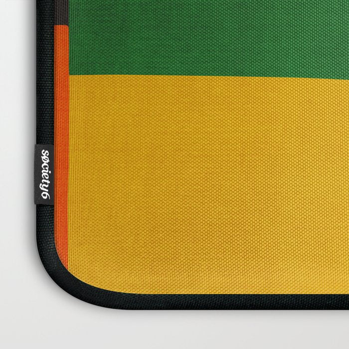 Mid-Century Modern Colorful Artwork Laptop Sleeve Gallery Image 3