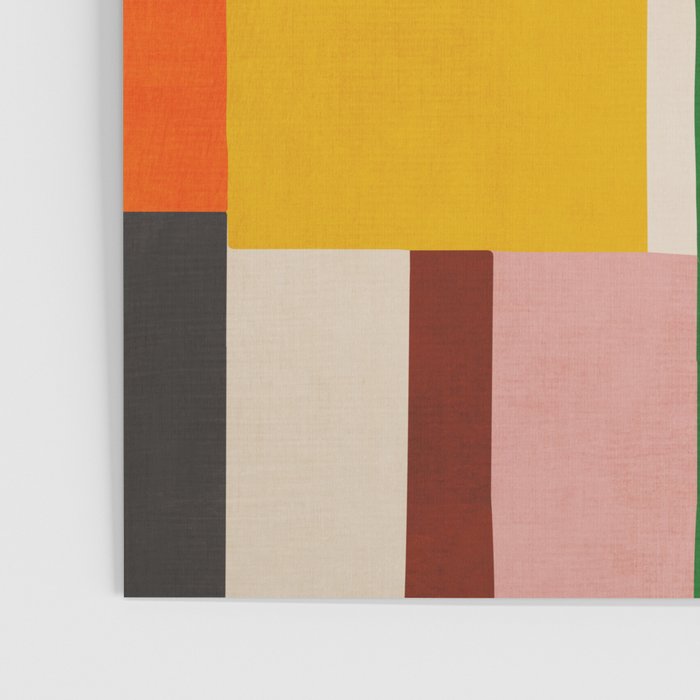 Mid-Century Modern Colorful Artwork Poster Gallery Image 3