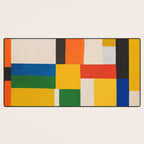 Mid-Century Modern Colorful Artwork Desk Mat Gallery Image 3