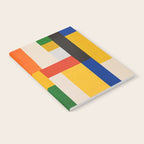 Mid-Century Modern Colorful Artwork Notebook Gallery Image 2