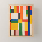 Mid-Century Modern Colorful Artwork Mini Art Print Gallery Image 1