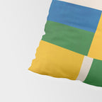Mid-Century Modern Colorful Artwork Pillow Sham Gallery Image 4