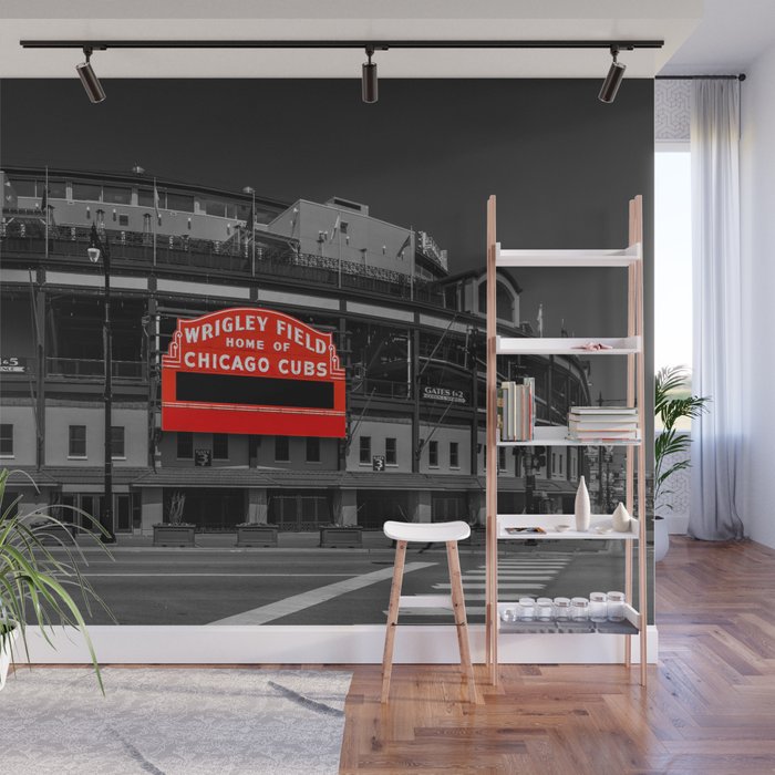Read Red Wall Mural Gallery Image 1