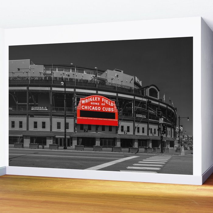 Read Red Wall Mural Gallery Image 2