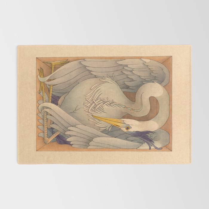 Great Blue Heron Rug Gallery Image 2