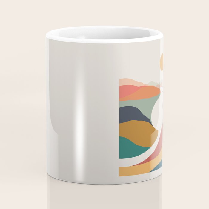 Cat Landscape 190 Coffee Mug Gallery Image 4