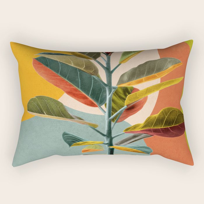 Colorful Branching Out 29 Rectangular Pillow Gallery Image 2