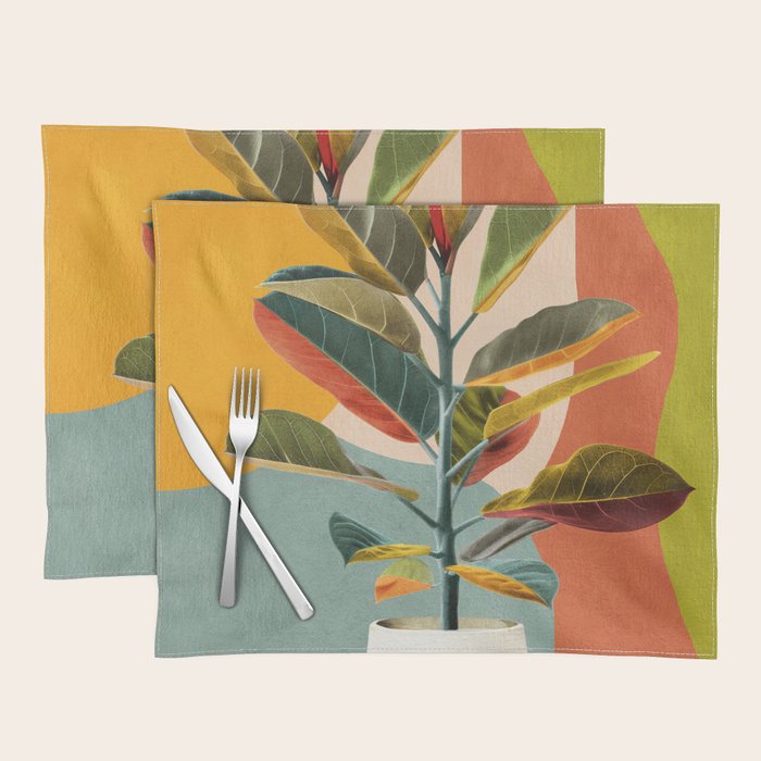 Colorful Branching Out 29 Placemat Gallery Image 1