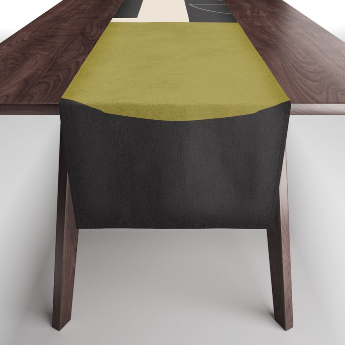 Abstract Minimal Shapes 122 Table Runner Gallery Image 1