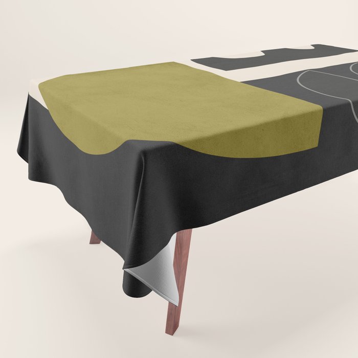 Abstract Minimal Shapes 122 Tablecloth Gallery Image 1