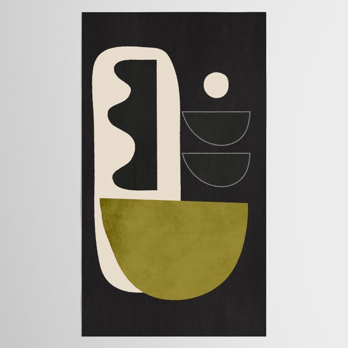 Abstract Minimal Shapes 122 Tablecloth Gallery Image 2