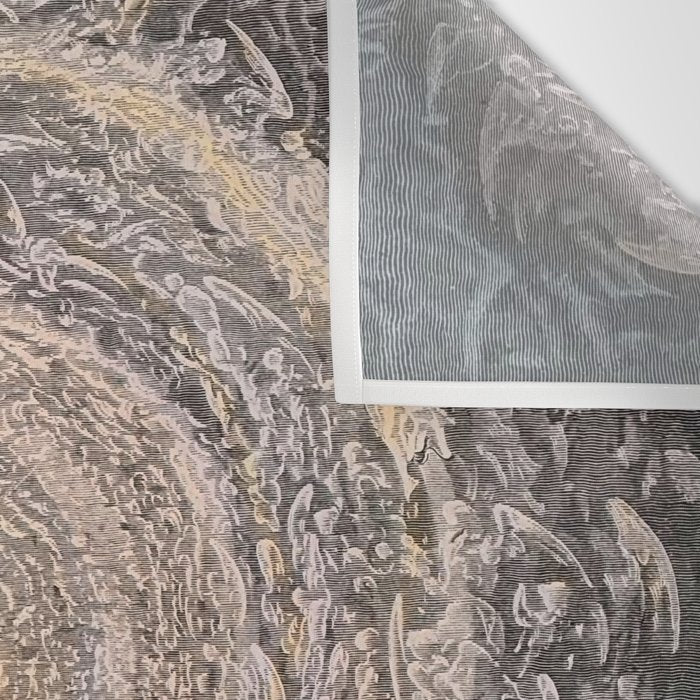 Gustave Dore - The saintly throng form a rose in the empyrean Wall Tapestry Gallery Image 3